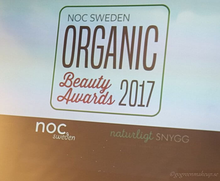 Pressevent Organic Beauty Awards 2017