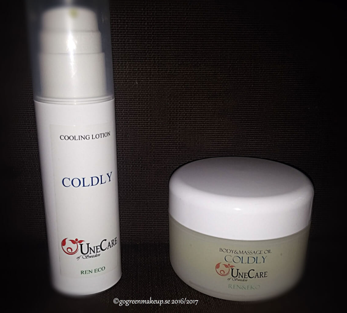 Coldly Lotion och Coldly Oil