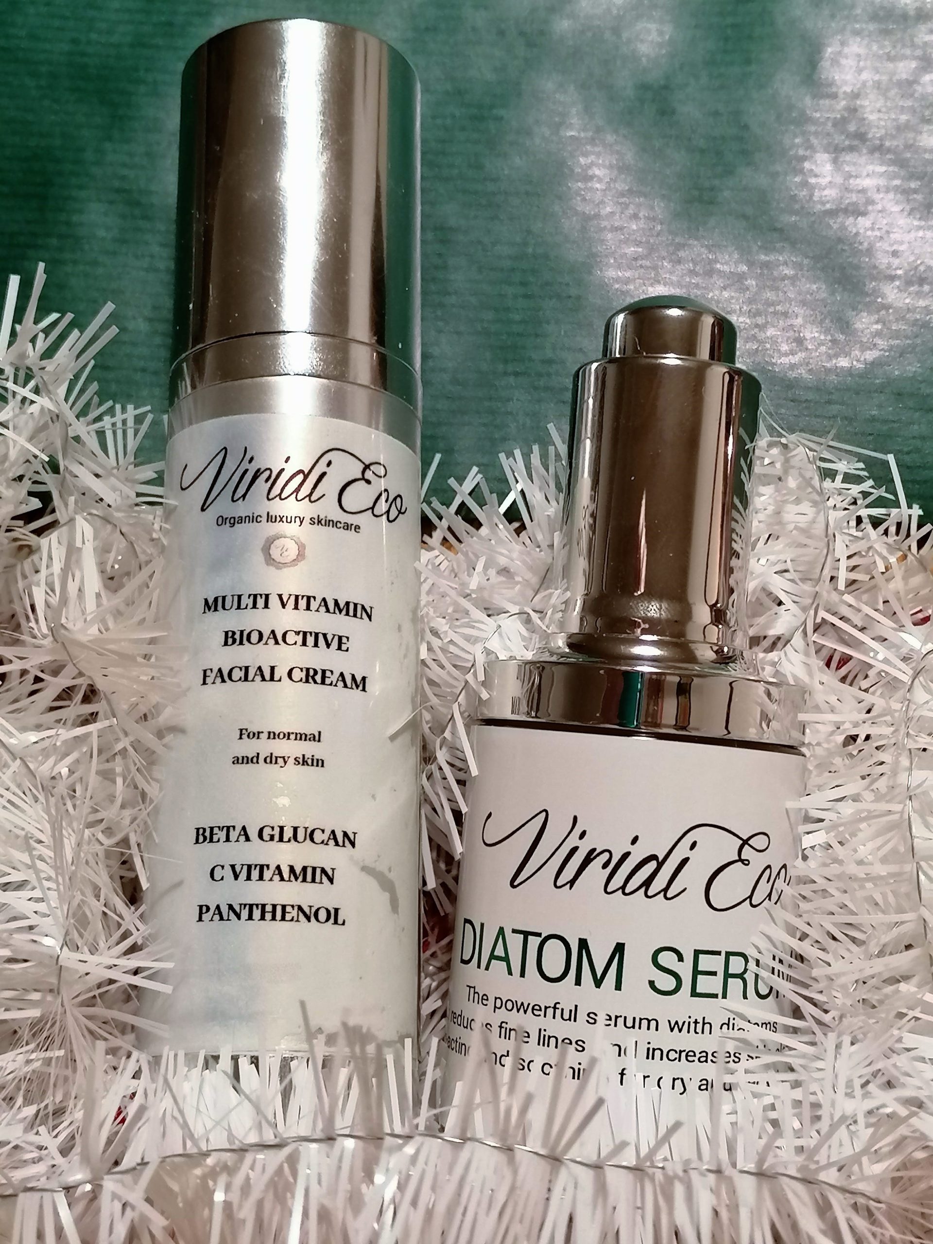 Multivitamin Facial Cream & Diatom Serum